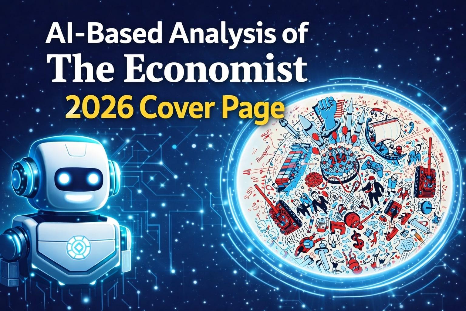 AI-Based Analysis of The Economist 2026 Cover Page